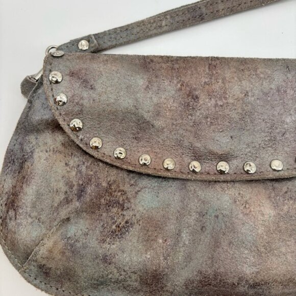 Officina Origi made in Italy Leather Pouch Wristlet - Picture 2 of 8